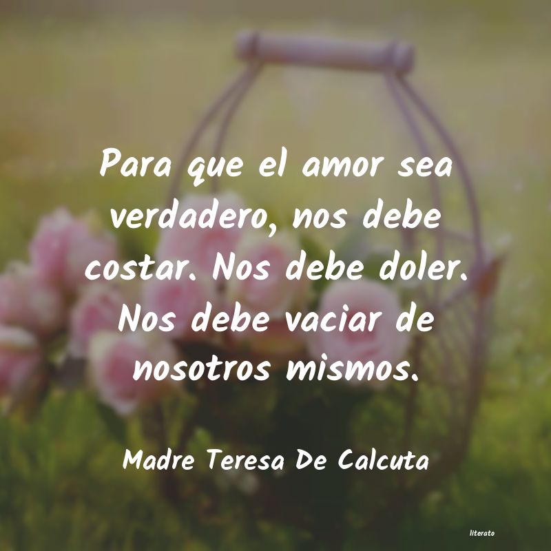 Frases de Madre Teresa De Calcuta