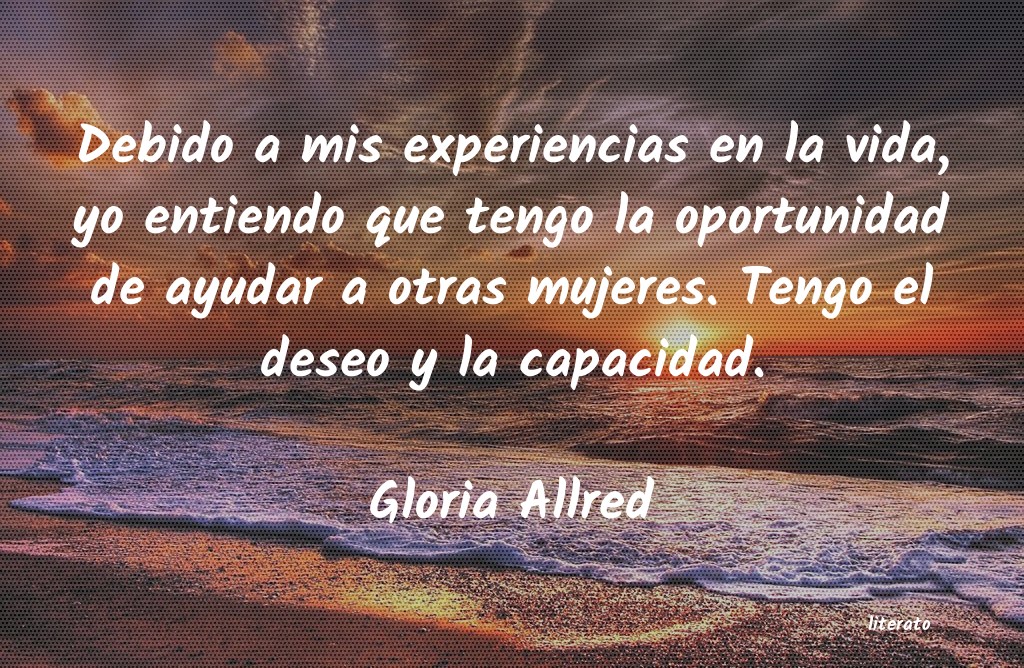 frases de Gloria Allred