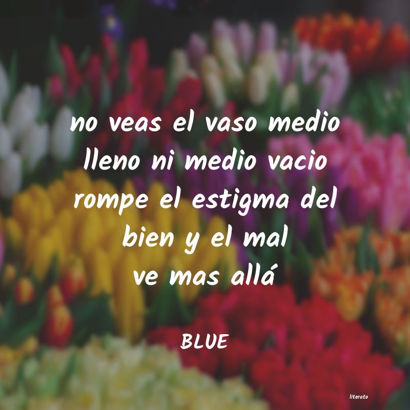 frases de BLUE