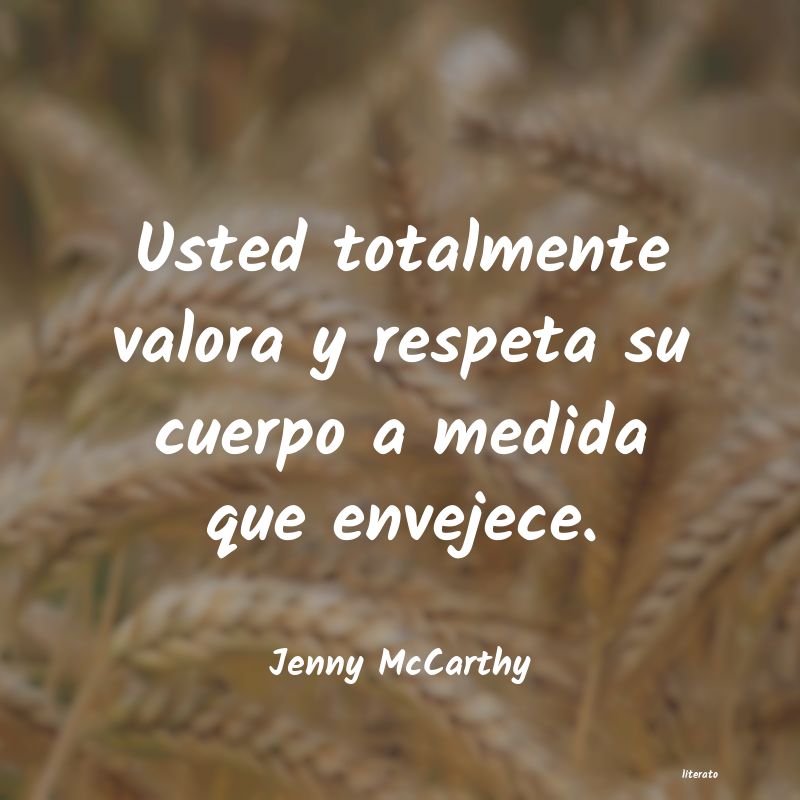 frases de Jenny McCarthy