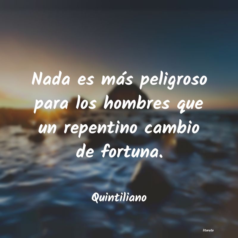 frases de Quintiliano