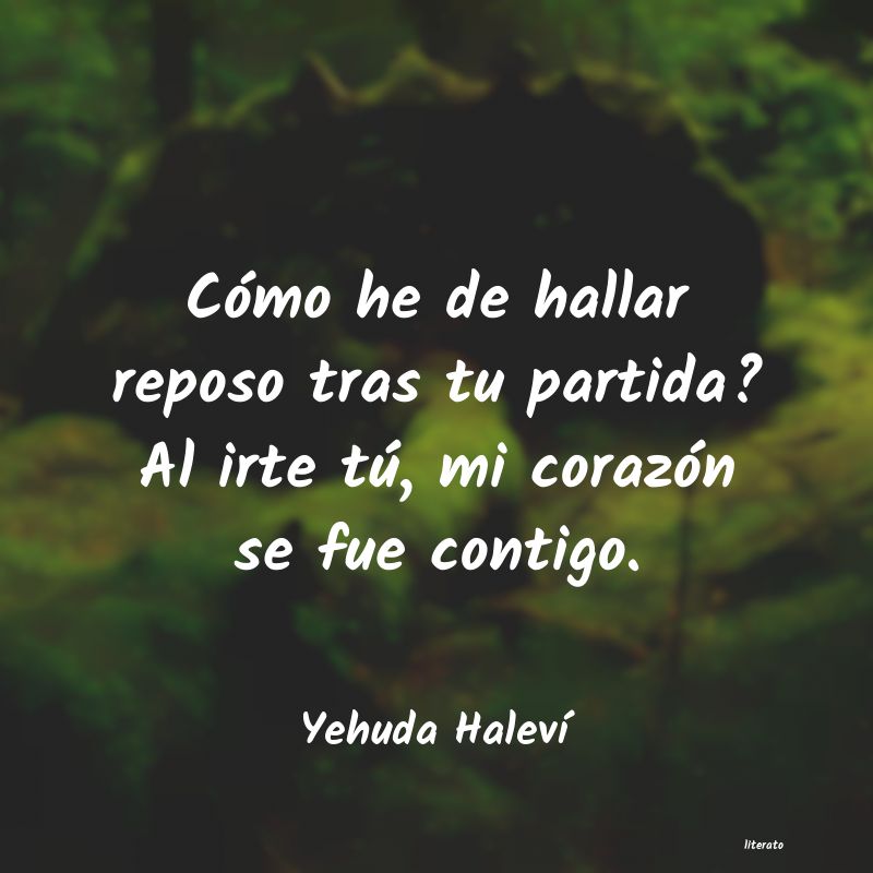 frases de Yehuda HalevÃ