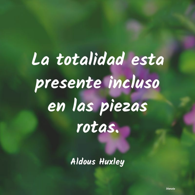 frases de Aldous Huxley