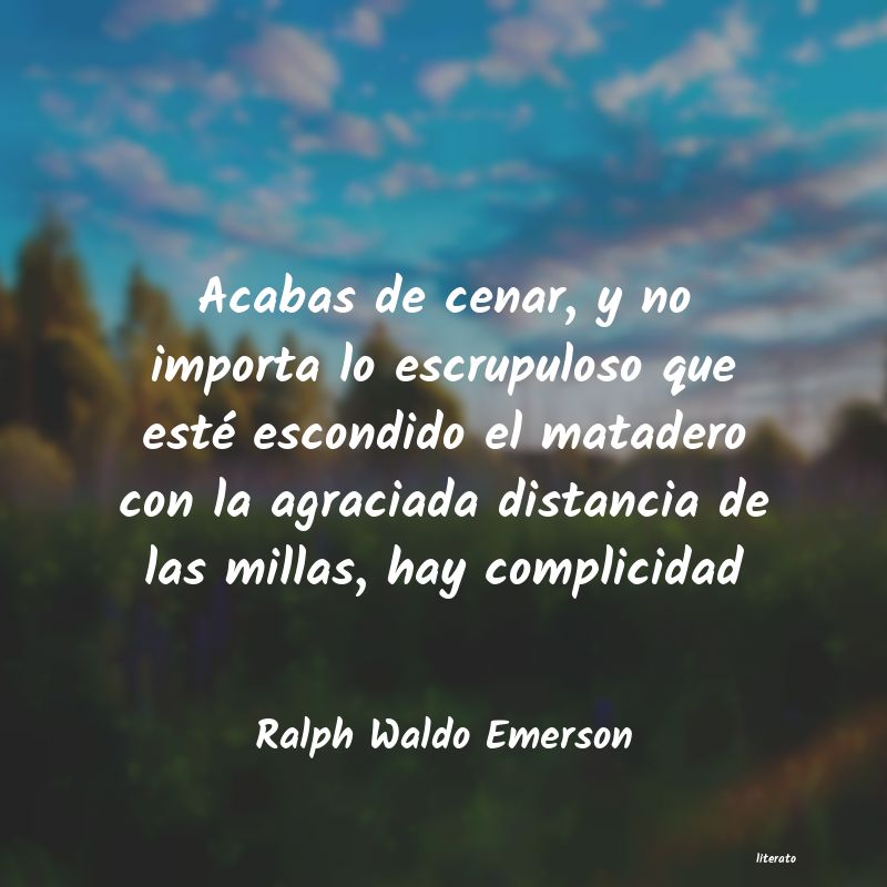 Frases de Ralph Waldo Emerson