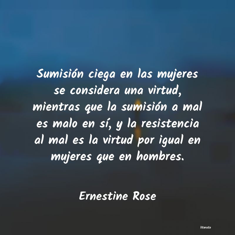 frases de Ernestine Rose
