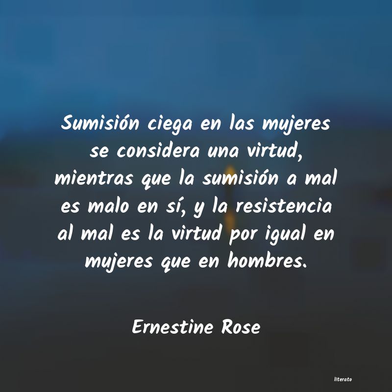 Frases de Ernestine Rose