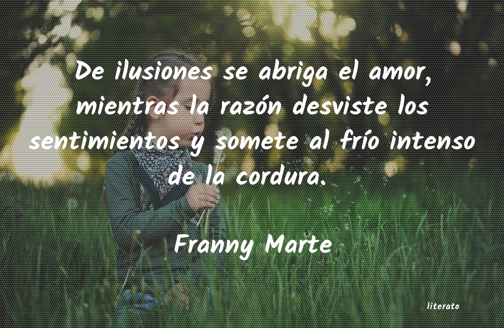 frases de Franny Marte