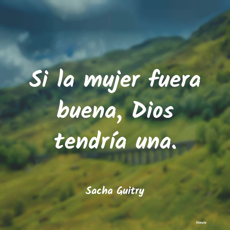 frases de Sacha Guitry