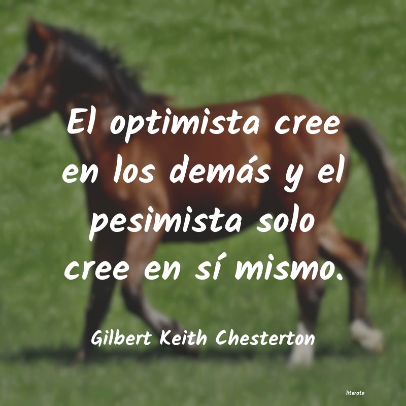 Frases de Gilbert Keith Chesterton