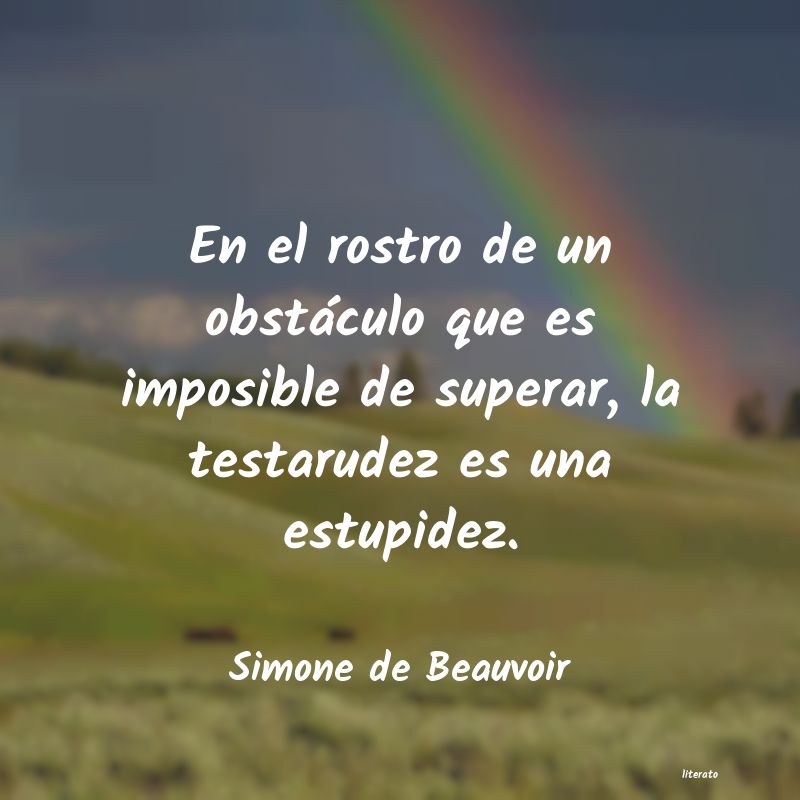 frases de Simone de Beauvoir