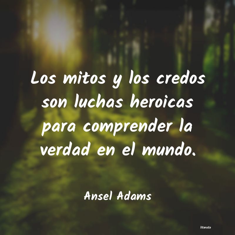 frases de Ansel Adams