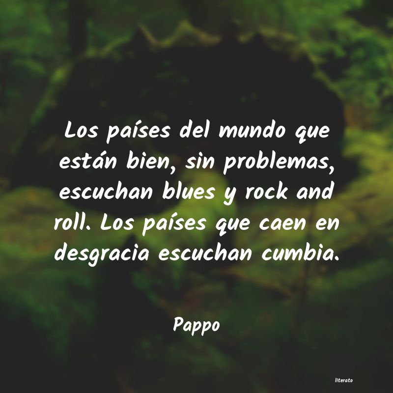 Frases de Pappo