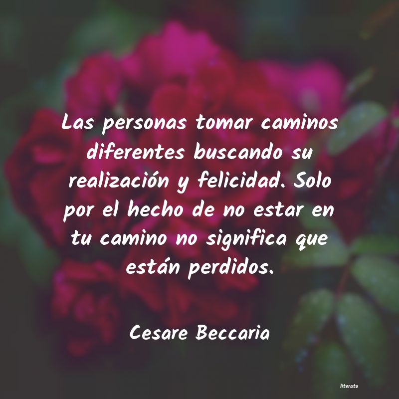 Frases de Cesare Beccaria