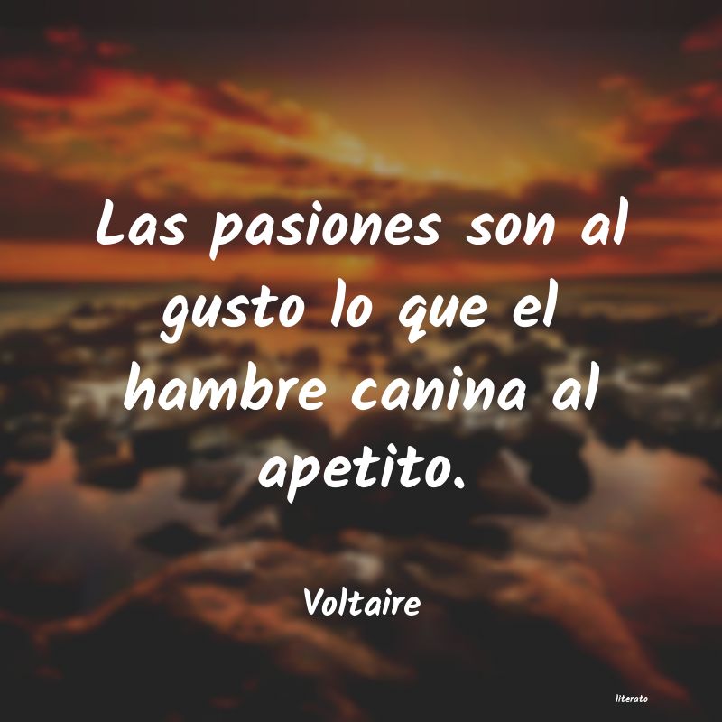 frases de Voltaire
