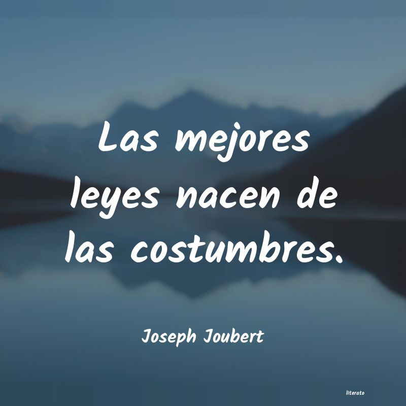 Frases de Joseph Joubert