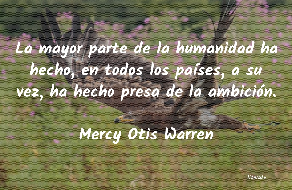 Frases de Mercy Otis Warren