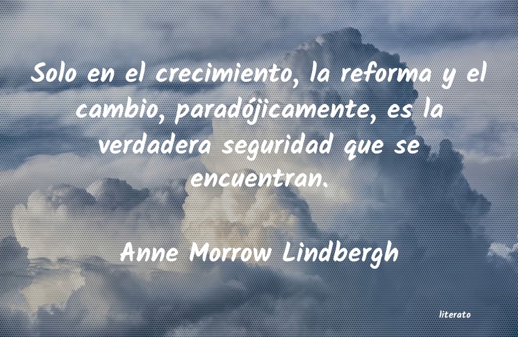 frases de Anne Morrow Lindbergh