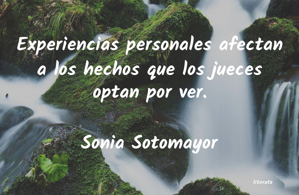 frases de Sonia Sotomayor