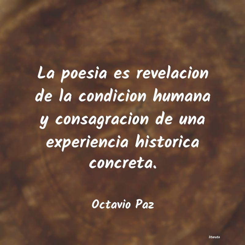 Frases de Octavio Paz