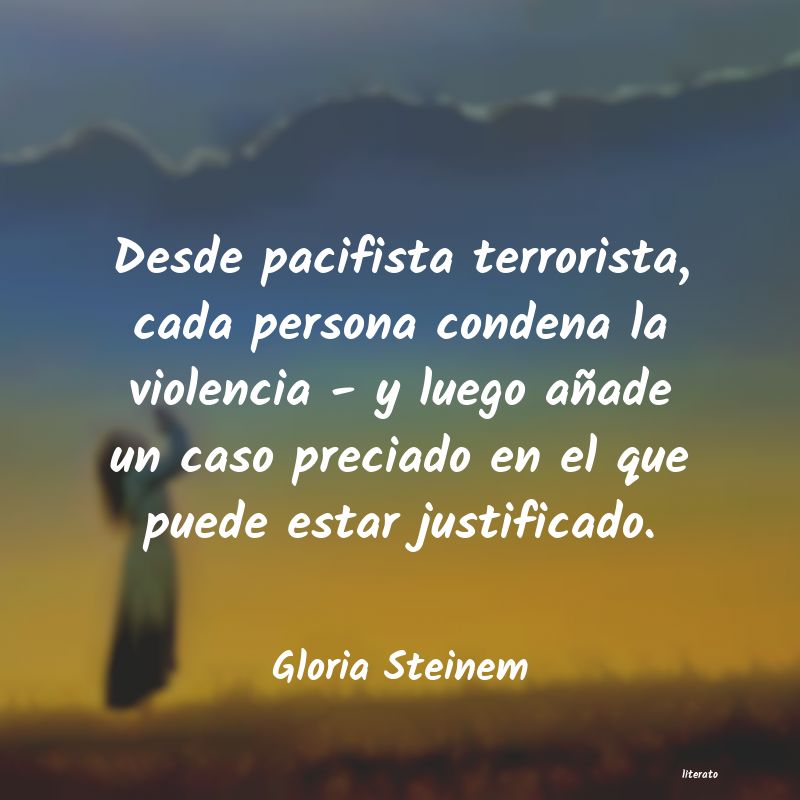 Frases de Gloria Steinem