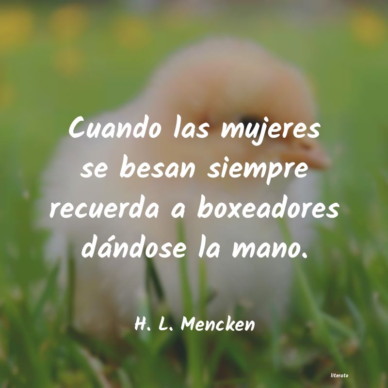 frases de H. L. Mencken