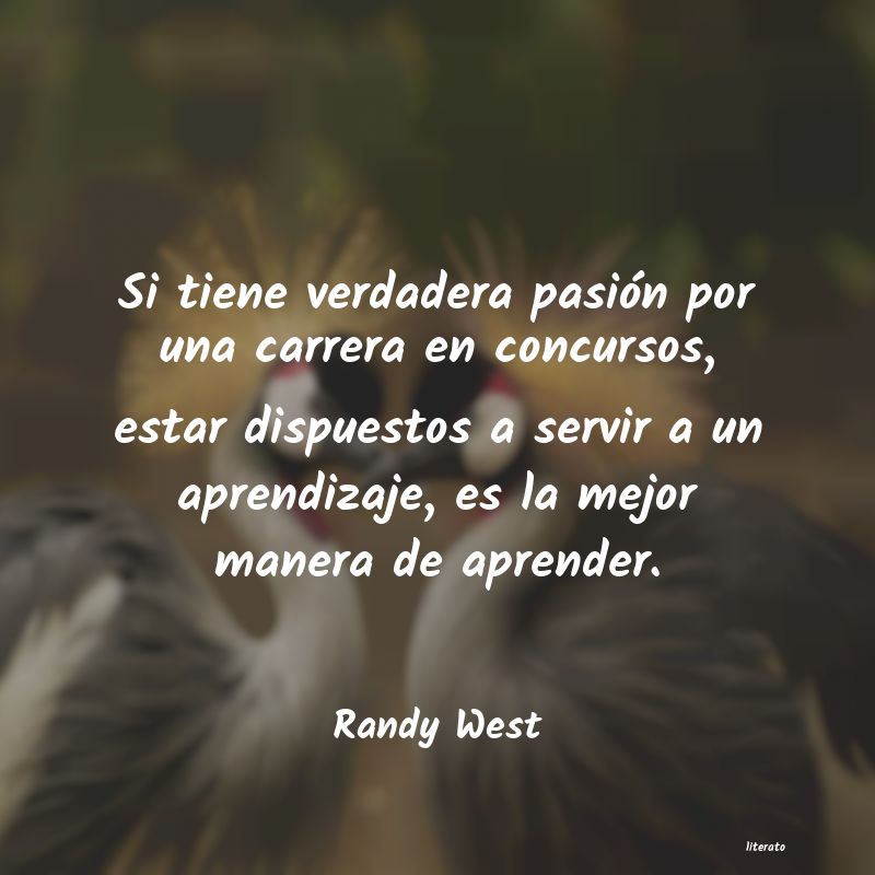 frases de Randy West