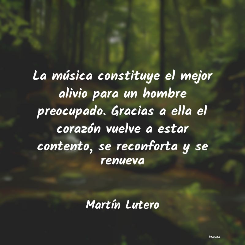Frases de Martín Lutero