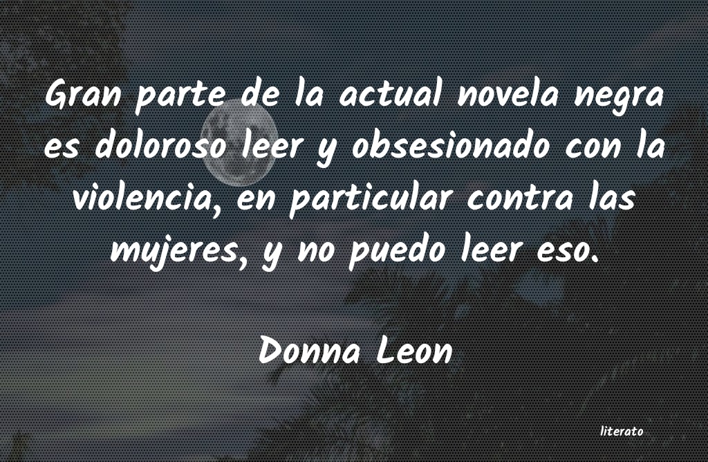 frases de Donna Leon