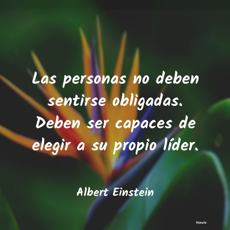 frases de Albert Einstein
