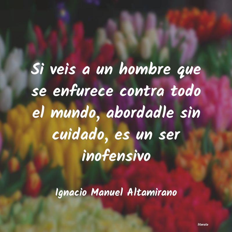 Frases de Ignacio Manuel Altamirano