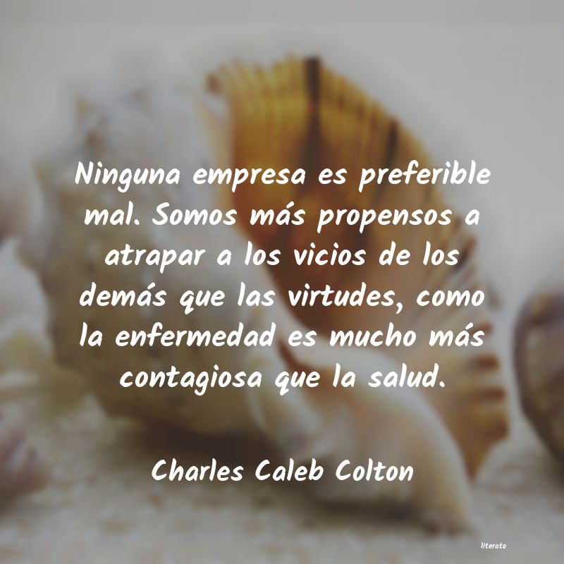 frases de Charles Caleb Colton