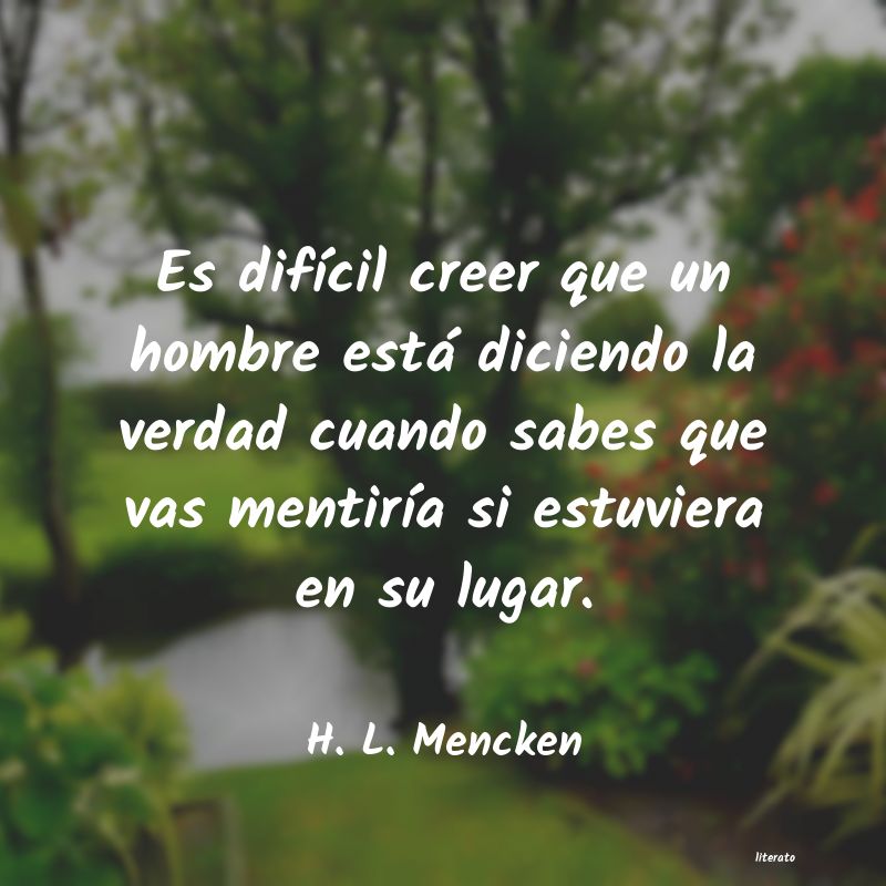 Frases de H. L. Mencken