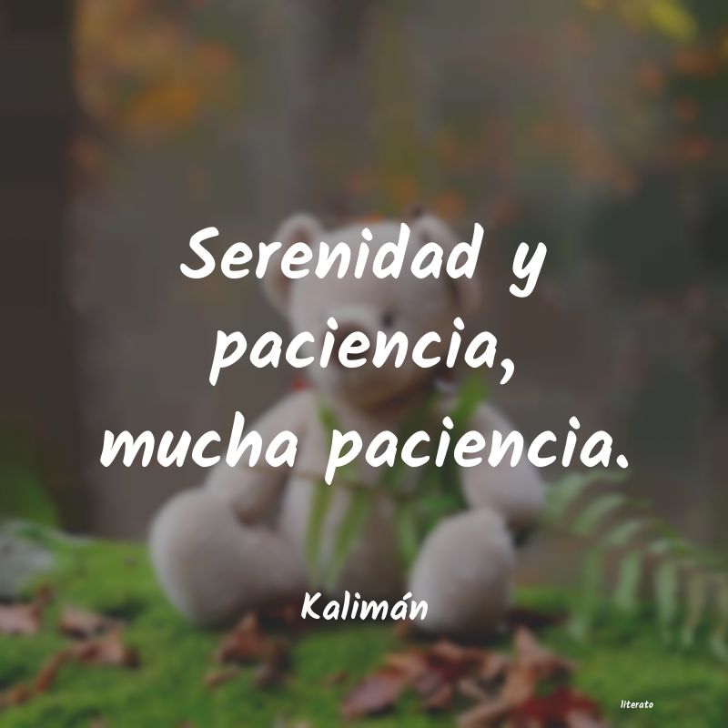 frases de Kalimán