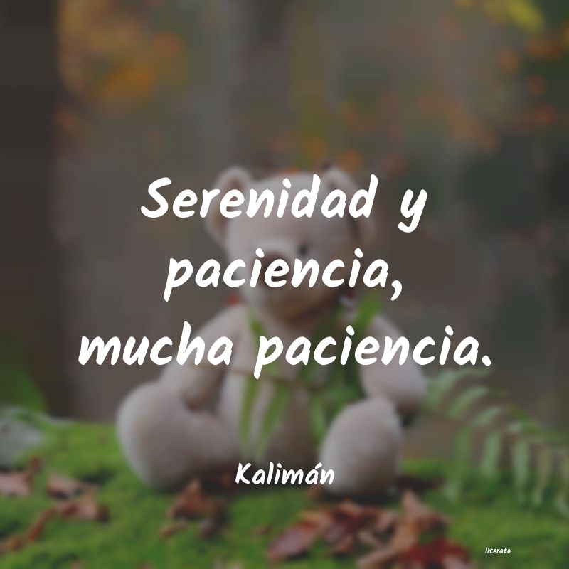 Frases de Kalimán