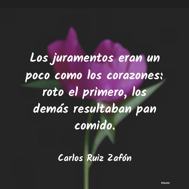 Frases de Carlos Ruiz Zafón