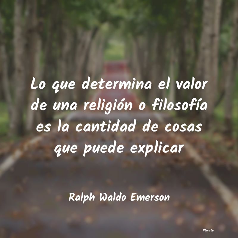 frases de Ralph Waldo Emerson