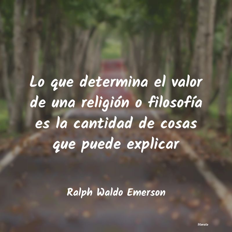 Frases de Ralph Waldo Emerson