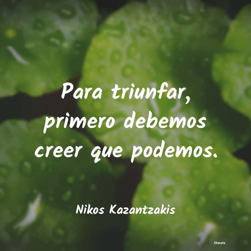 Frases de Nikos Kazantzakis