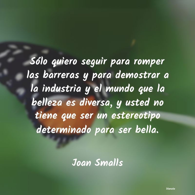 Frases de Joan Smalls