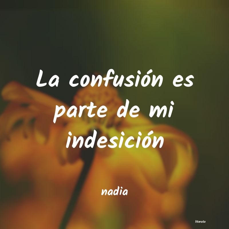 frases de confusion sentimental