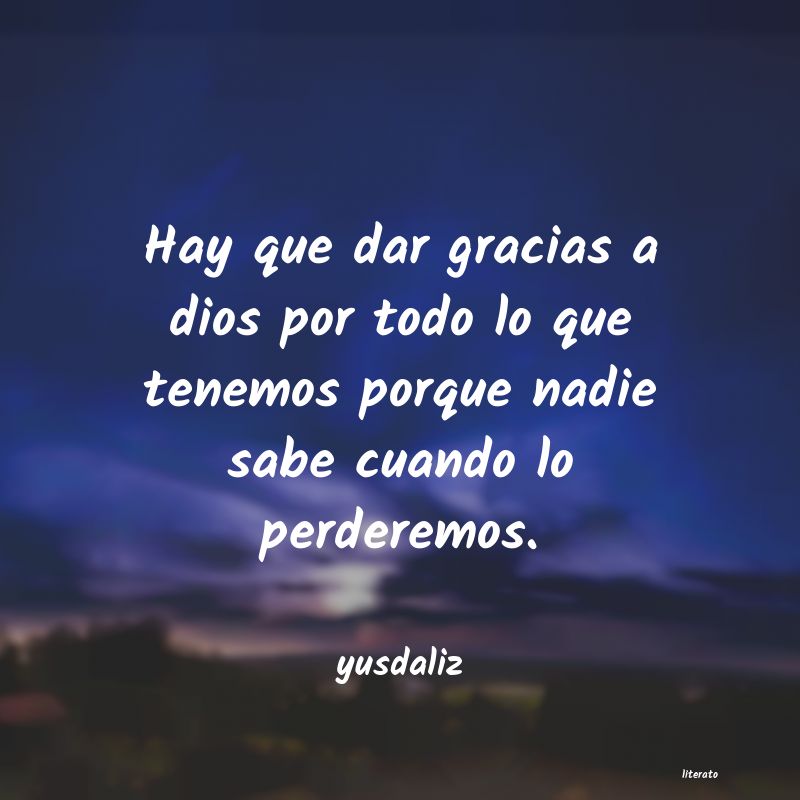 frases de yusdaliz