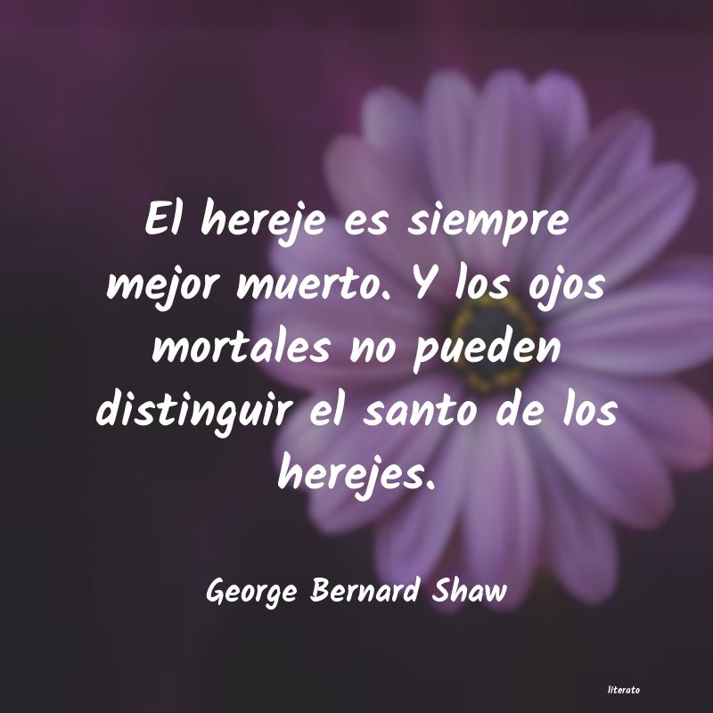 frases de George Bernard Shaw