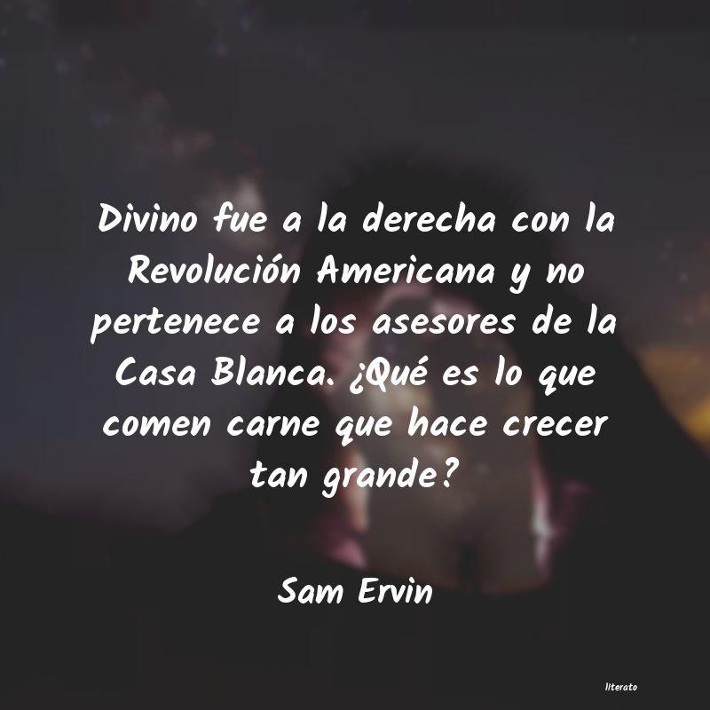frases de Sam Ervin