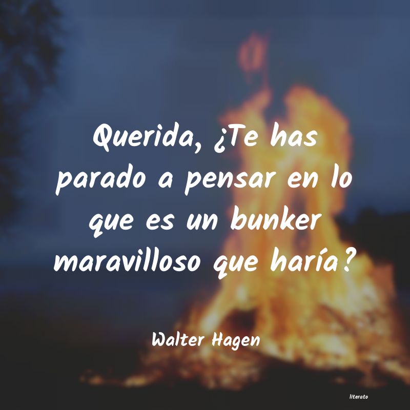 frases de Walter Hagen