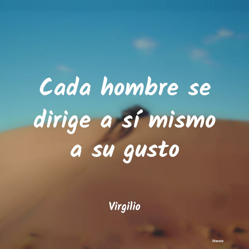 frases de Virgilio