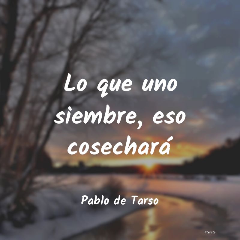 frases de Pablo de Tarso
