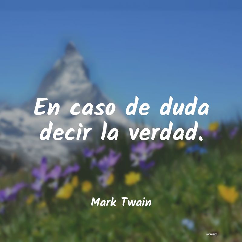 Frases de Mark Twain