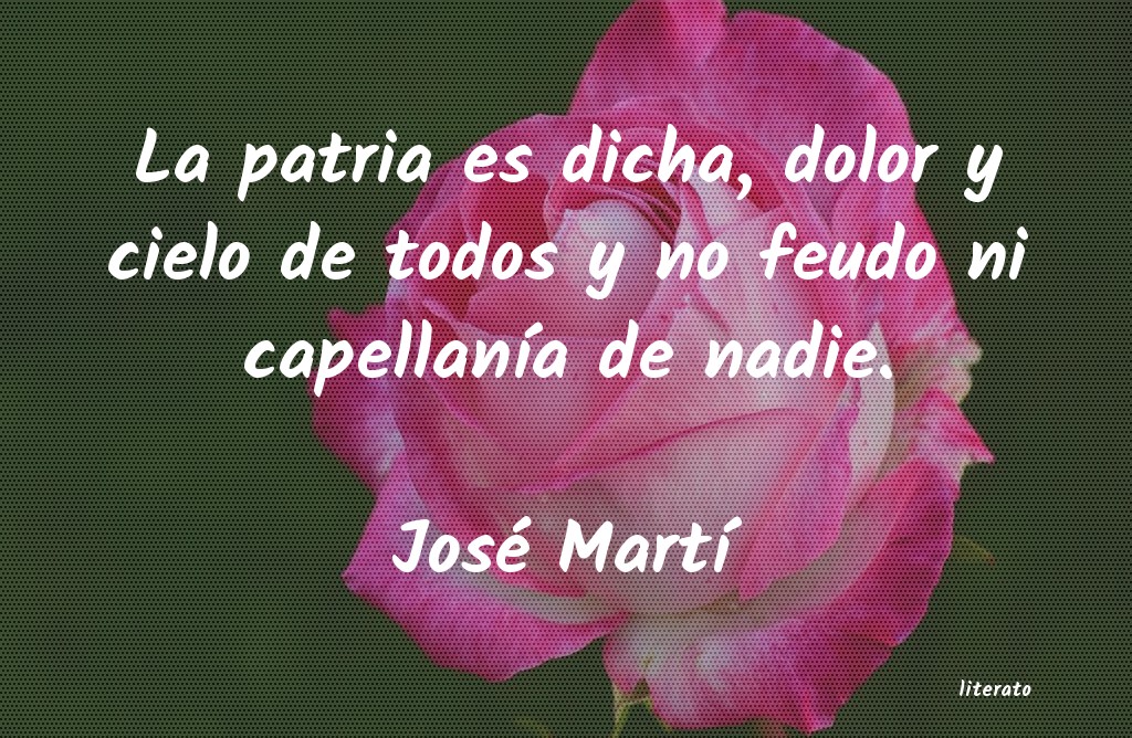 Frases de José Martí