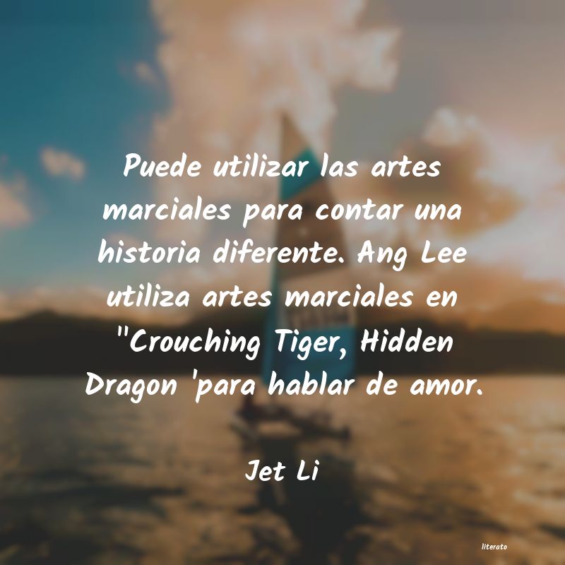 frases de Jet Li