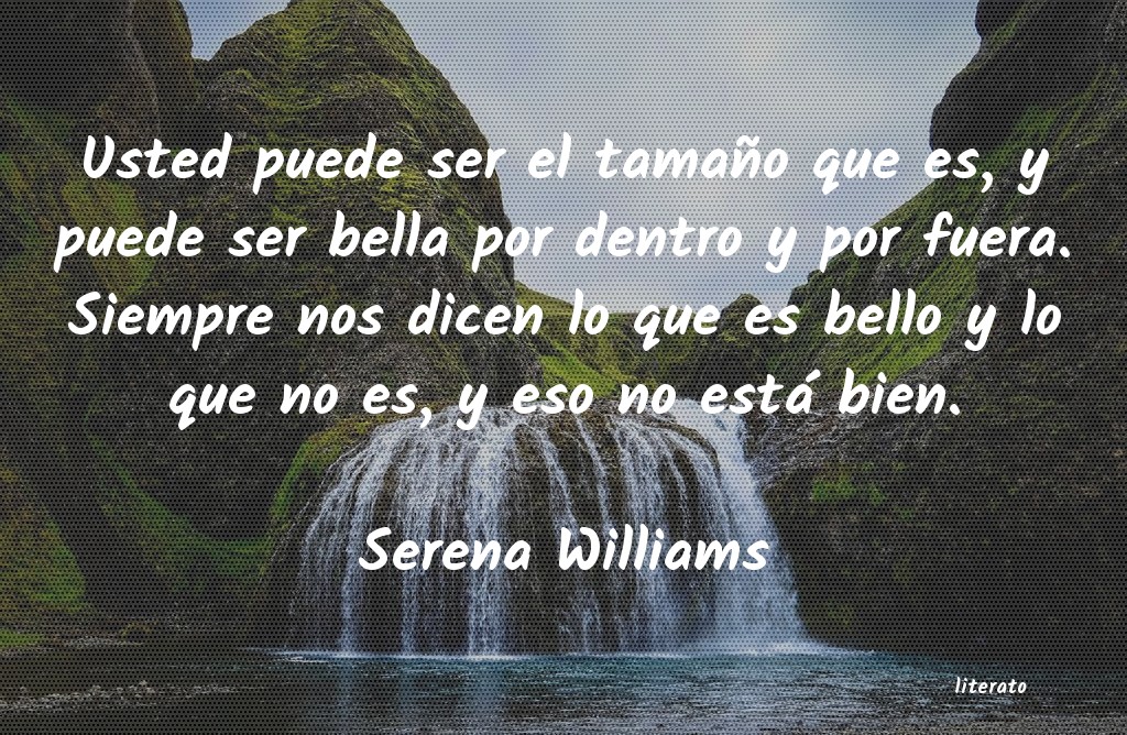 frases de Serena Williams